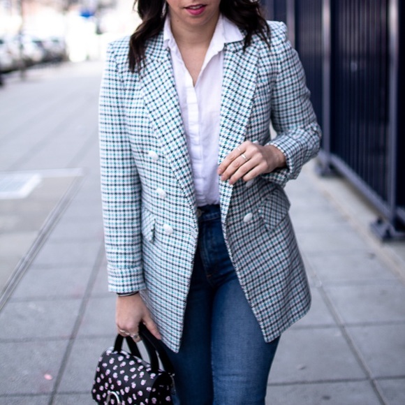 Veronica Beard Jackets & Blazers - Veronica Beard Dickey Plaid Blazer